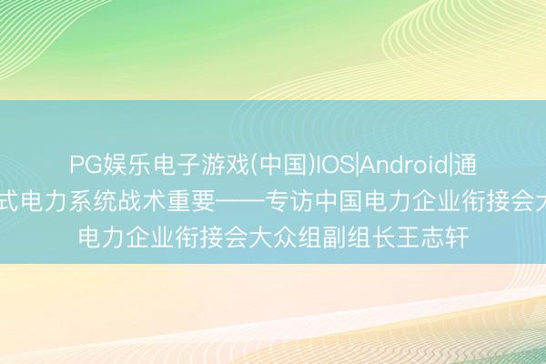 PG娱乐电子游戏(中国)IOS|Android|通用APP下载 打造新式电力系统战术重要——专访中国电力企业衔接会大众组副组长王志轩