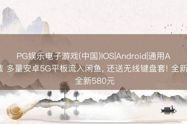 PG娱乐电子游戏(中国)IOS|Android|通用APP下载 多量安卓5G平板流入闲鱼， 还送无线键盘套! 全新580元