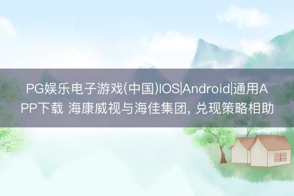 PG娱乐电子游戏(中国)IOS|Android|通用APP下载 海康威视与海佳集团， 兑现策略相助