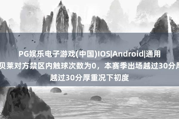 PG娱乐电子游戏(中国)IOS|Android|通用APP下载 登贝莱对方禁区内触球次数为0，本赛季出场越过30分厚重况下初度